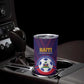 Custom Afro Haiti Football Tumbler Cup Come On Les Grenadiers
