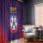 Afro Haiti Football Window Curtain Come On Les Grenadiers