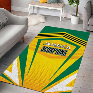 Cricket Jamaica Area Rug Scorpions We Made Legends