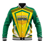 Custom Cricket Jamaica Baseball Jacket Scorpions We Made Legends