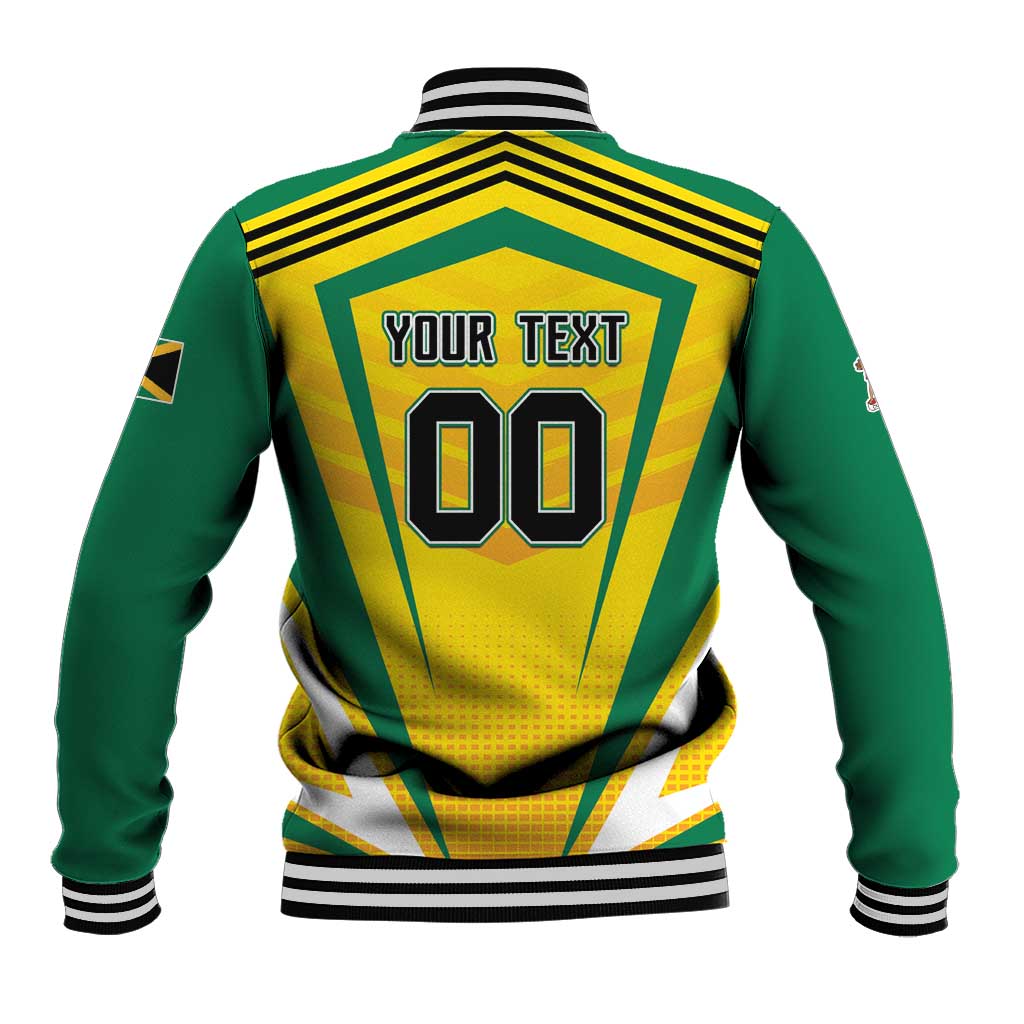 Custom Cricket Jamaica Baseball Jacket Scorpions We Made Legends