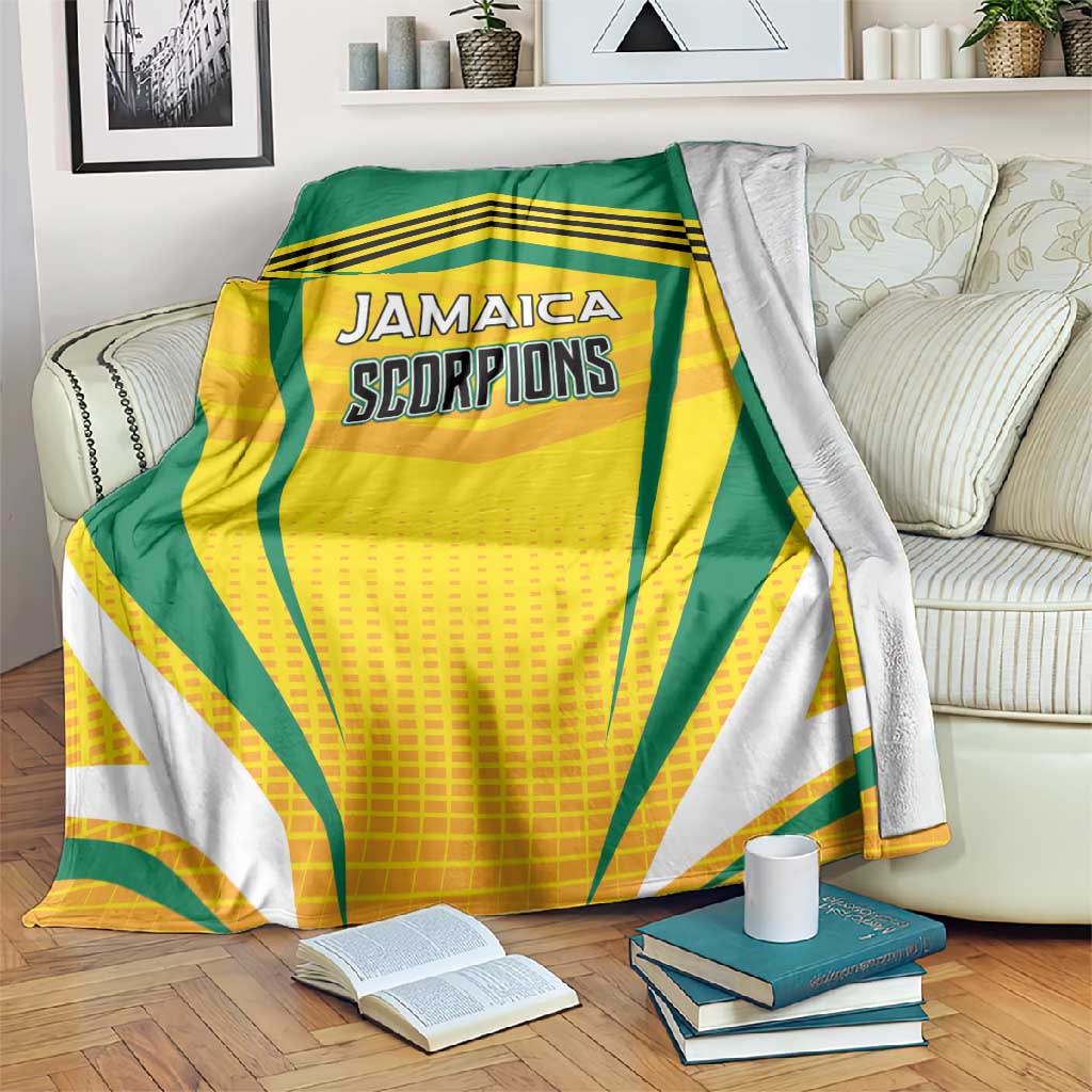 Cricket Jamaica Blanket Scorpions We Made Legends