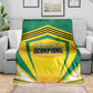 Cricket Jamaica Blanket Scorpions We Made Legends