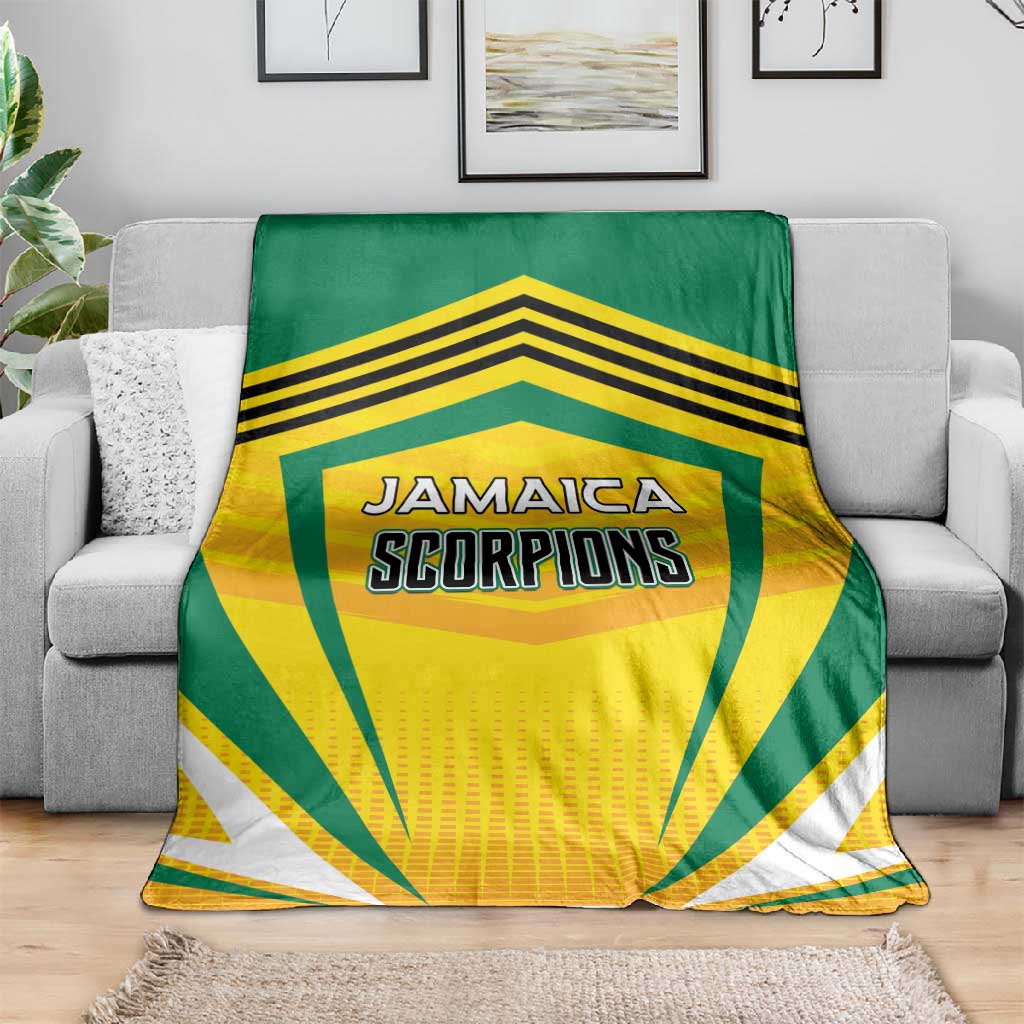 Cricket Jamaica Blanket Scorpions We Made Legends