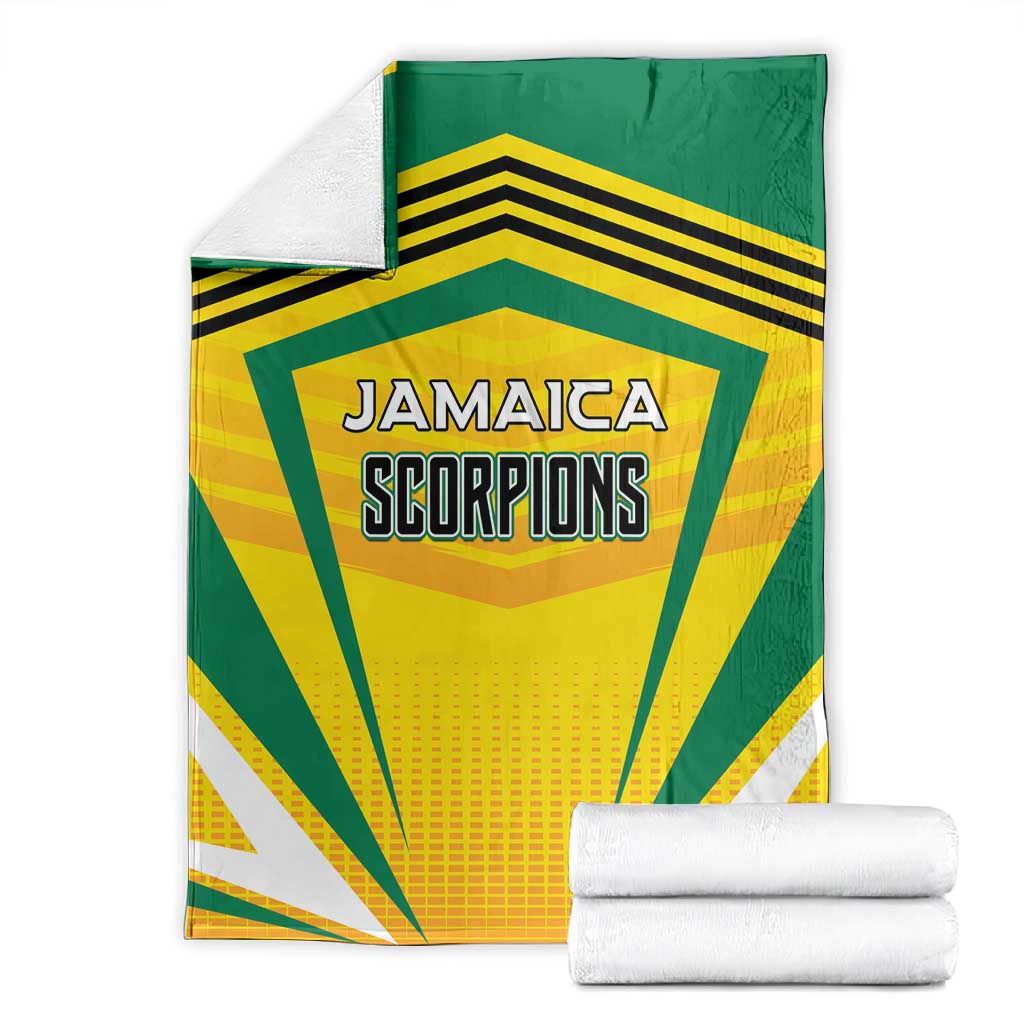 Cricket Jamaica Blanket Scorpions We Made Legends