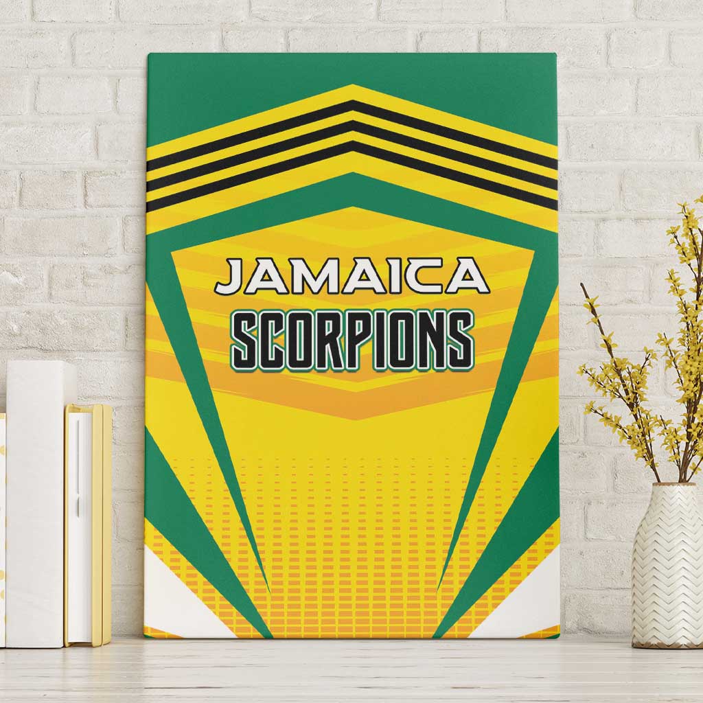 Cricket Jamaica Canvas Wall Art Scorpions We Made Legends