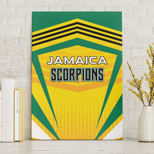 Cricket Jamaica Canvas Wall Art Scorpions We Made Legends