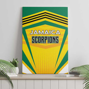 Cricket Jamaica Canvas Wall Art Scorpions We Made Legends