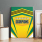 Cricket Jamaica Canvas Wall Art Scorpions We Made Legends