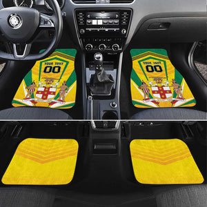 Cricket Jamaica Car Mats Scorpions We Made Legends