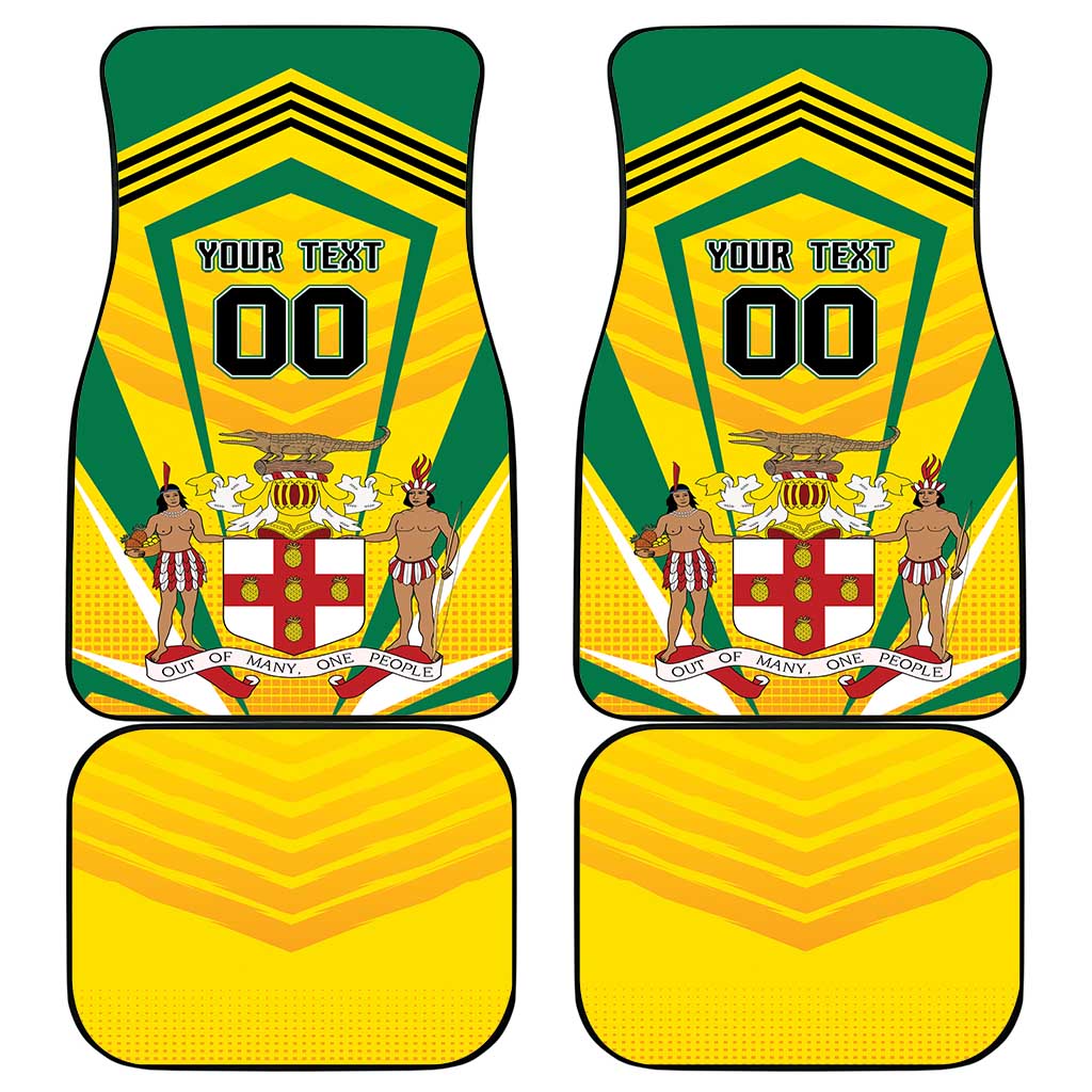 Cricket Jamaica Car Mats Scorpions We Made Legends