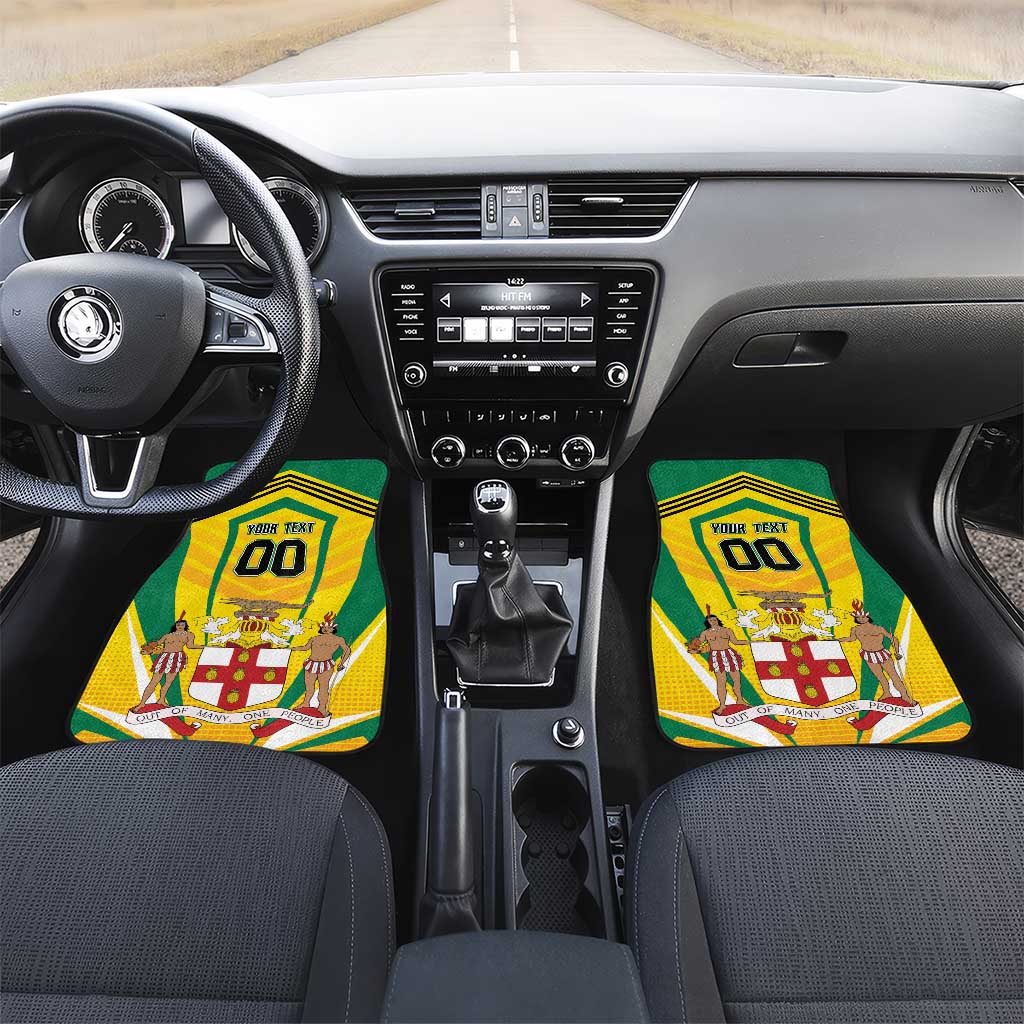Cricket Jamaica Car Mats Scorpions We Made Legends