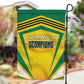 Cricket Jamaica Garden Flag Scorpions We Made Legends