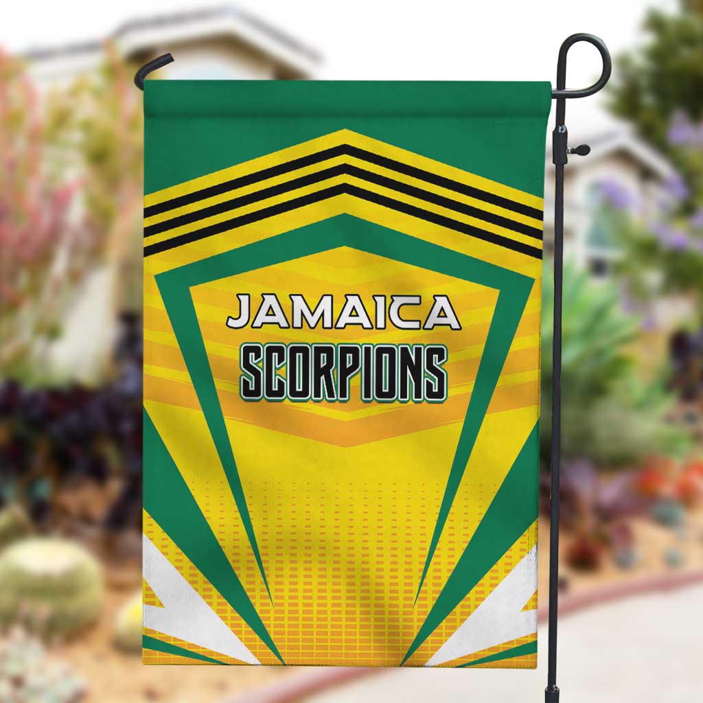 Cricket Jamaica Garden Flag Scorpions We Made Legends