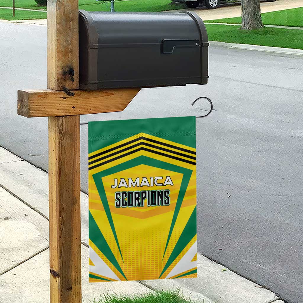 Cricket Jamaica Garden Flag Scorpions We Made Legends