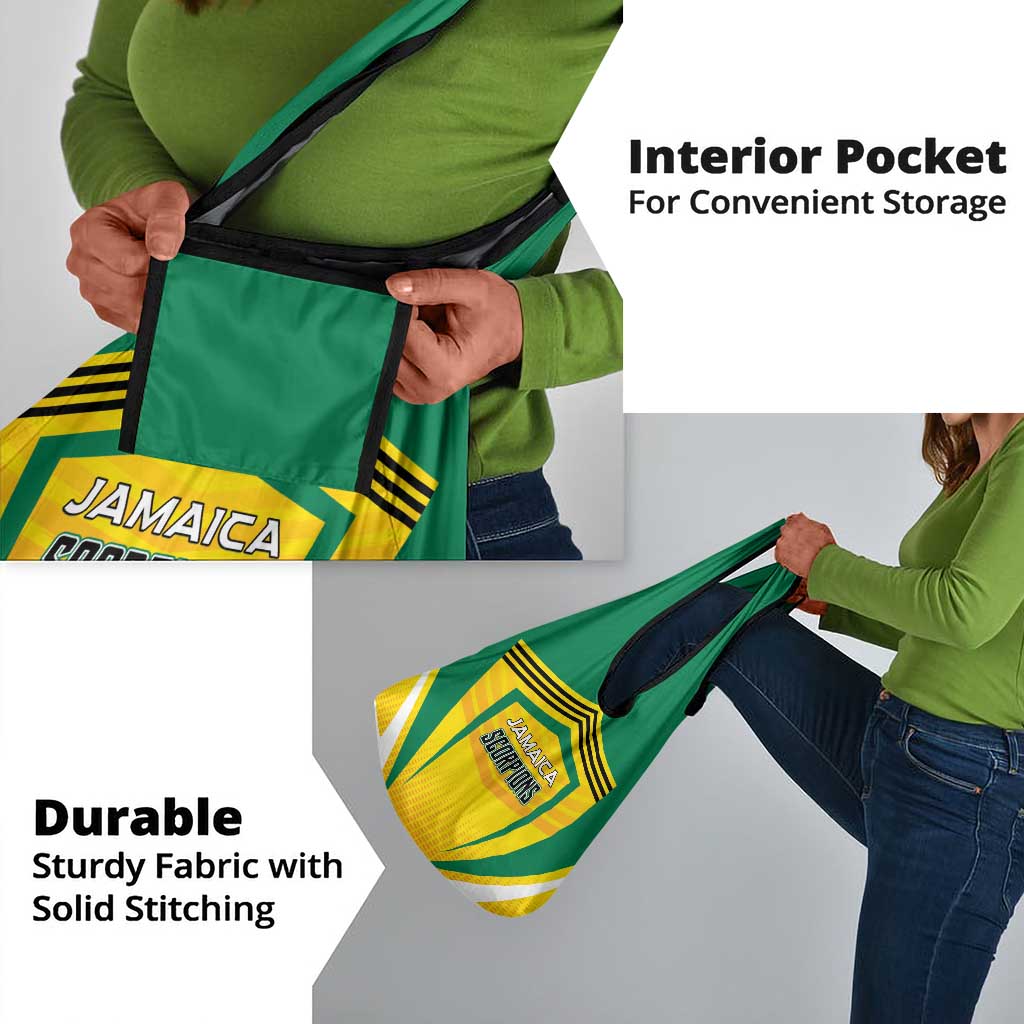 Cricket Jamaica Grocery Bag Scorpions We Made Legends