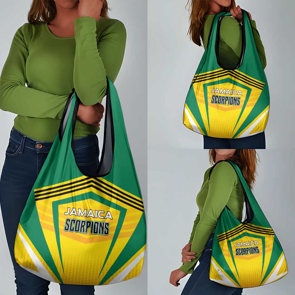 Cricket Jamaica Grocery Bag Scorpions We Made Legends
