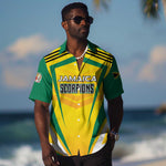 Custom Cricket Jamaica Hawaiian Shirt Scorpions We Made Legends