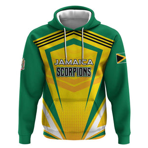 Custom Cricket Jamaica Hoodie Scorpions We Made Legends