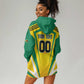 Custom Cricket Jamaica Hoodie Dress Scorpions We Made Legends