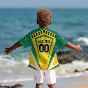 Custom Cricket Jamaica Kid Hawaiian Shirt Scorpions We Made Legends