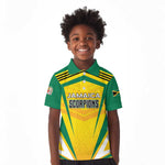 Custom Cricket Jamaica Kid Polo Shirt Scorpions We Made Legends