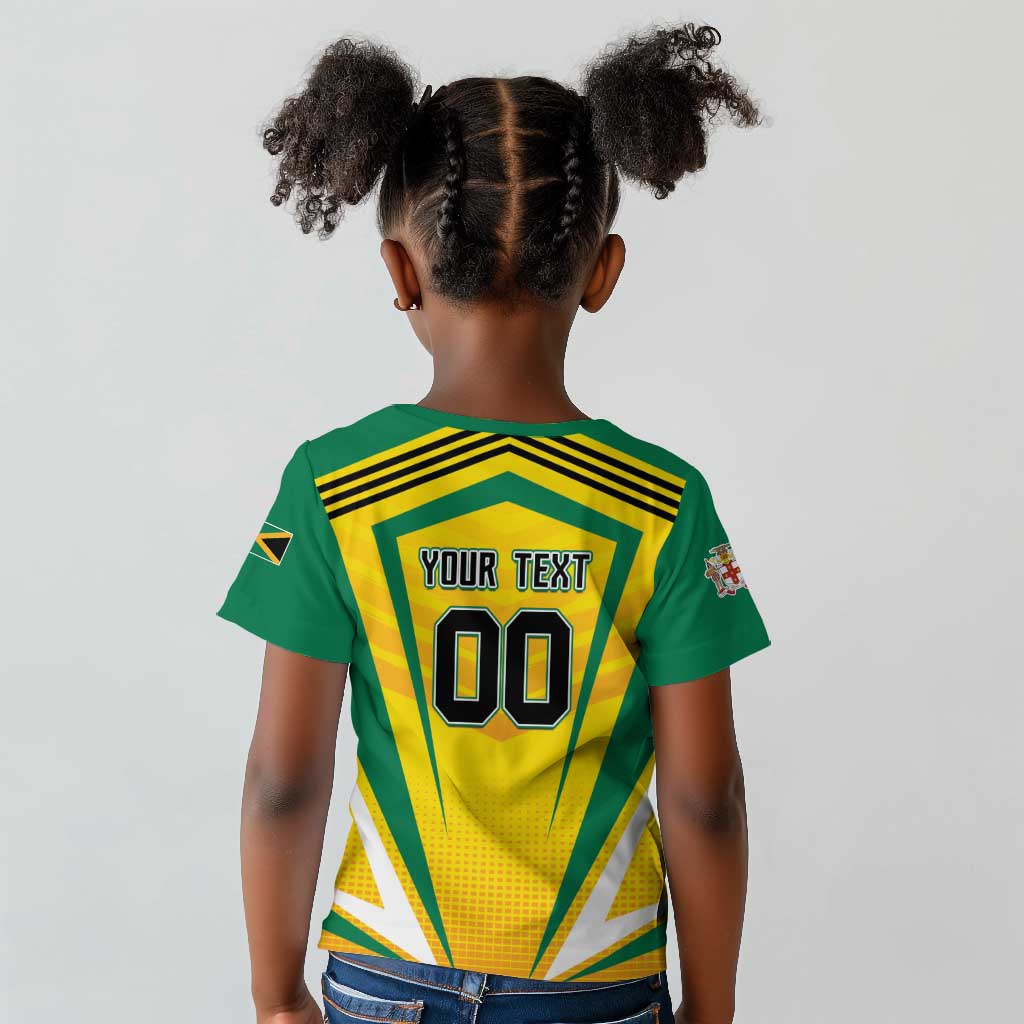 Custom Cricket Jamaica Kid T shirt Scorpions We Made Legends