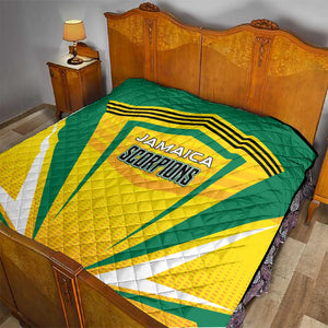 Cricket Jamaica Quilt Scorpions We Made Legends
