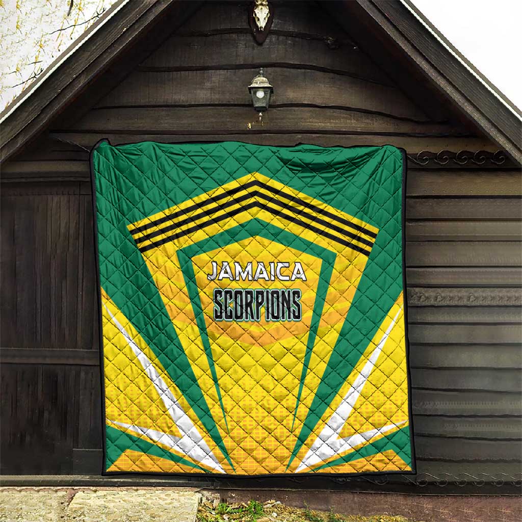 Cricket Jamaica Quilt Scorpions We Made Legends