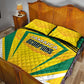 Cricket Jamaica Quilt Bed Set Scorpions We Made Legends