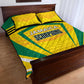 Cricket Jamaica Quilt Bed Set Scorpions We Made Legends