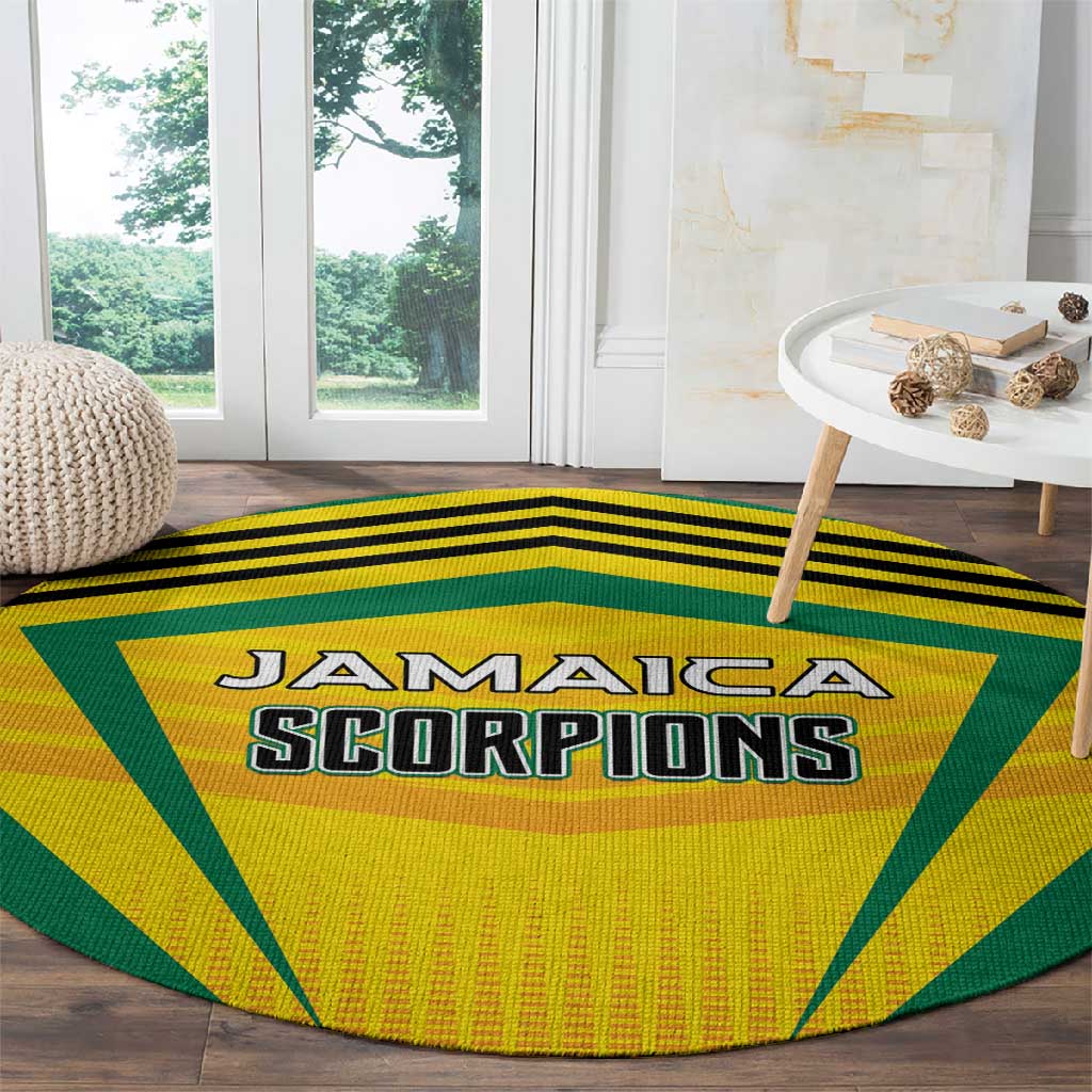 Cricket Jamaica Round Carpet Scorpions We Made Legends