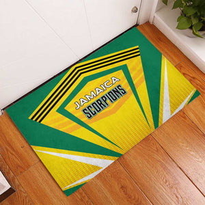 Cricket Jamaica Rubber Doormat Scorpions We Made Legends