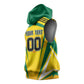 Custom Cricket Jamaica Sleeveless Hoodie Scorpions We Made Legends - African Pride