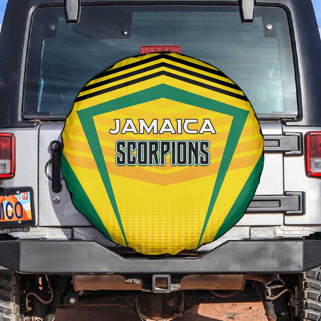 Cricket Jamaica Spare Tire Cover Scorpions We Made Legends