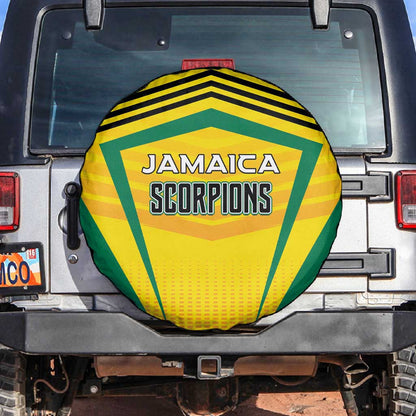 Cricket Jamaica Spare Tire Cover Scorpions We Made Legends