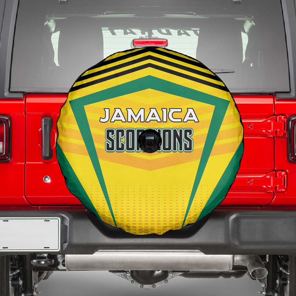 Cricket Jamaica Spare Tire Cover Scorpions We Made Legends
