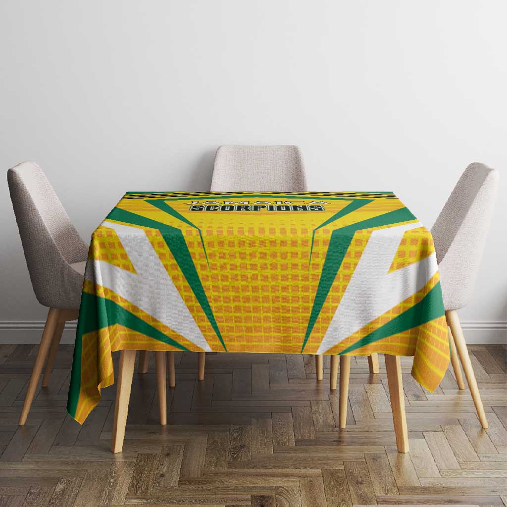 Cricket Jamaica Tablecloth Scorpions We Made Legends