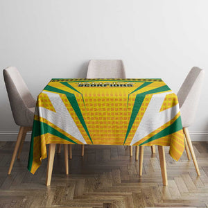 Cricket Jamaica Tablecloth Scorpions We Made Legends