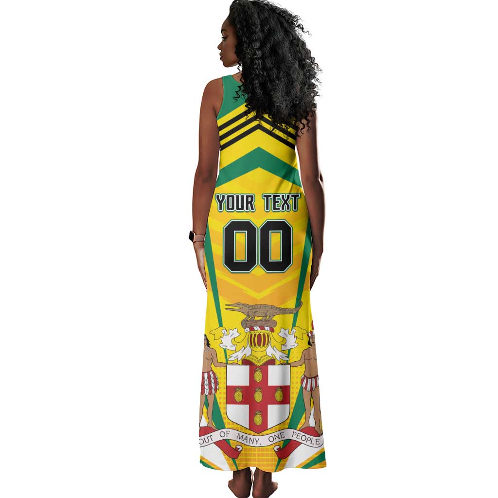 Custom Cricket Jamaica Tank Maxi Dress Scorpions We Made Legends