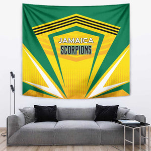 Cricket Jamaica Tapestry Scorpions We Made Legends