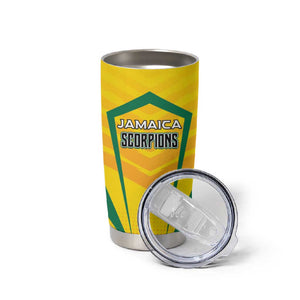 Custom Cricket Jamaica Tumbler Cup Scorpions We Made Legends