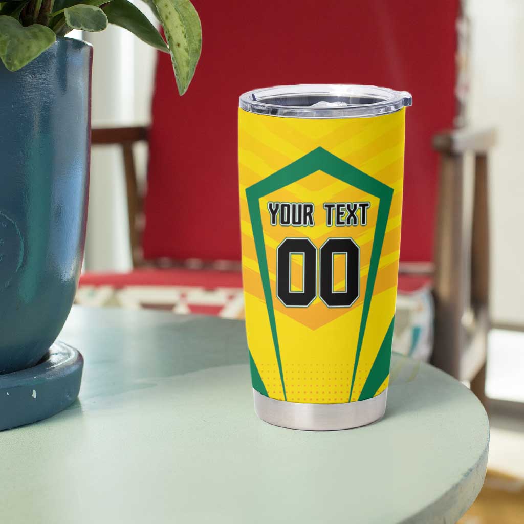 Custom Cricket Jamaica Tumbler Cup Scorpions We Made Legends