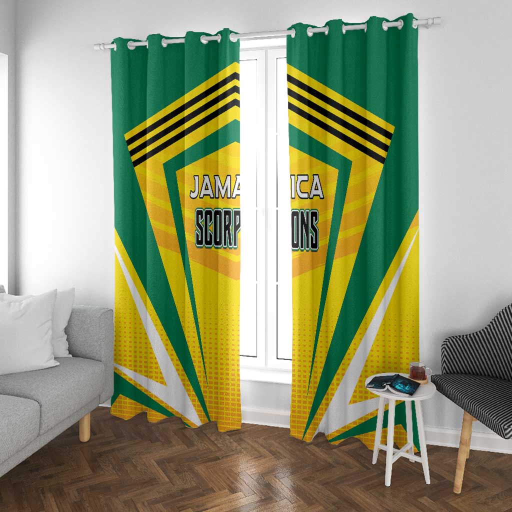 Cricket Jamaica Window Curtain Scorpions We Made Legends