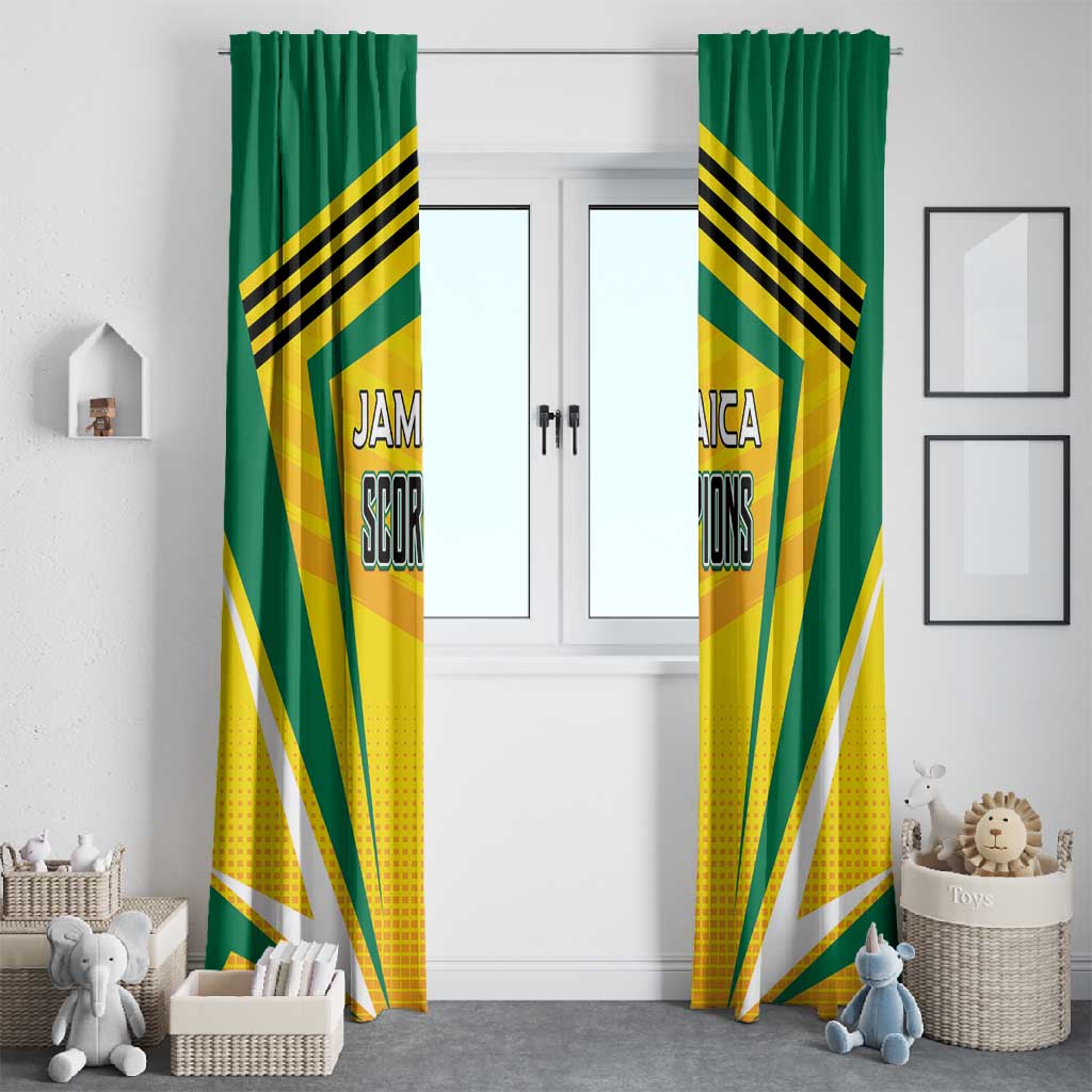 Cricket Jamaica Window Curtain Scorpions We Made Legends