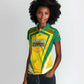 Custom Cricket Jamaica Women Polo Shirt Scorpions We Made Legends