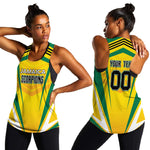 Custom Cricket Jamaica Women Racerback Tank Scorpions We Made Legends