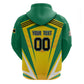 Custom Cricket Jamaica Zip Hoodie Scorpions We Made Legends