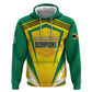 Custom Cricket Jamaica Zip Hoodie Scorpions We Made Legends