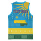 Personalized Rwanda Basketball Jersey Coat of Arms With African Pattern - African Pride